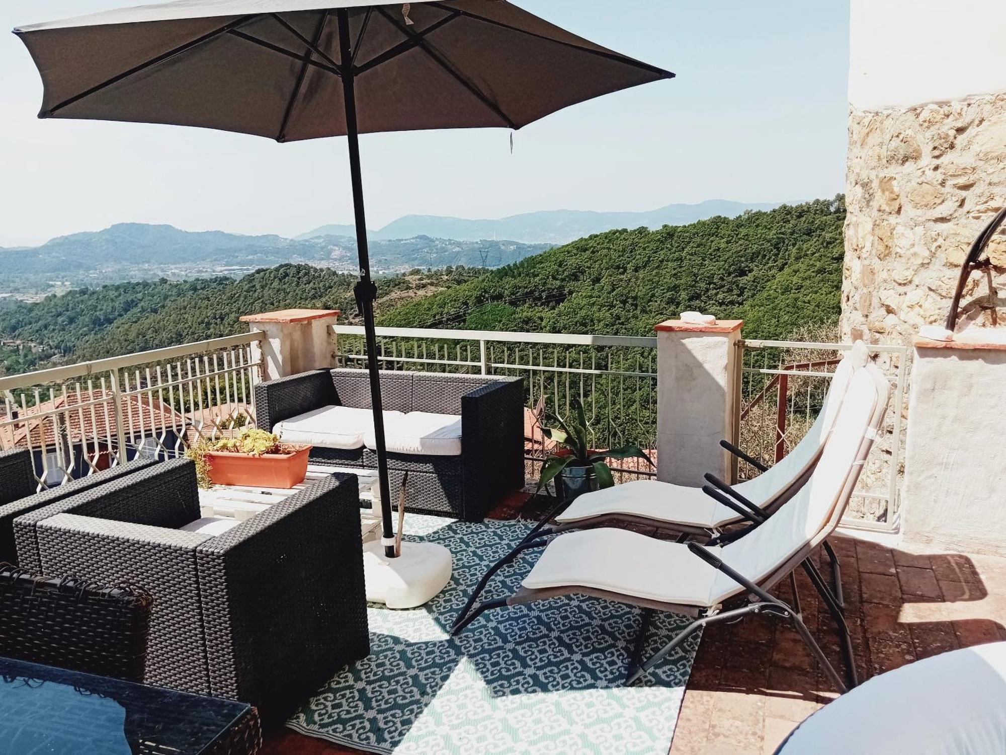 Comfortable Apartment With Sea View In Falcinello Luaran gambar